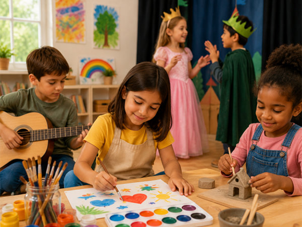 Creative Arts and Child Development: How Art, Music, and Theater Support Emotional Growth